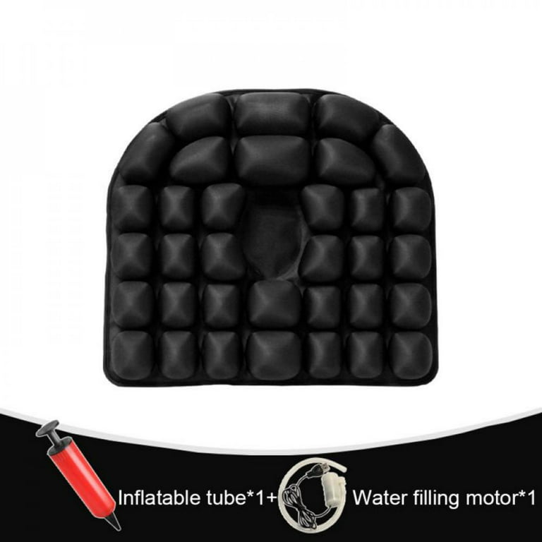 Air Seat Innovations Seat Cushion: Office Chair, Wheelchair, Car or Truck  Driver Seat Pad - Lower Back, Coccyx and Sciatica Pain Relief, 18 x 16 In