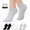 01 Gray/Black/White, variant on Yoga Socks with Grips for Women,Non-slip Socks for Ballet Barefoot,Workout,Hospital,grip,Athletic Socks