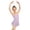 Purple-B, variant on Virmaxy Solid Color V Neck Sleeveless Camisole Mesh Dress Backless Breathable One Piece Ballet Dance Dress for Practice and Performance, 3-15Y