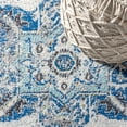 thumbnail image 4 of JONATHAN Y MODERN PERSIAN 2 x 8 Runner Rug, Boho Vintage Medallion - Ivory/Blue, MDP201A-28, 4 of 9