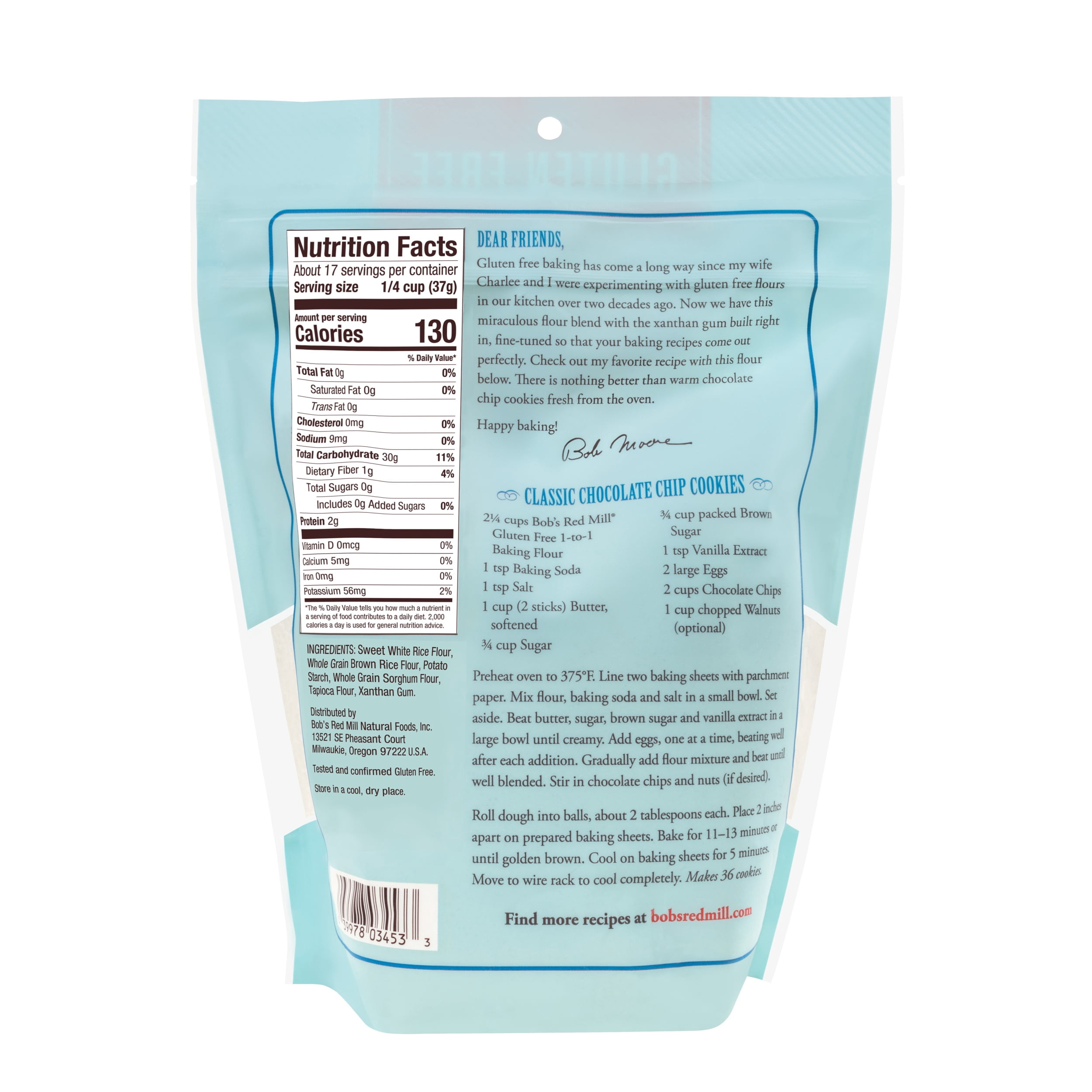 Bob's Red Mill Gluten Free 1-to-1 Baking Flour, 22 oz