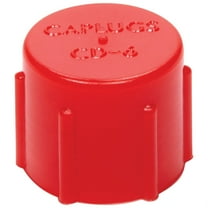 Allstar Performance ALL50803 Red Plastic Fitting Cap for -6AN and 9/16-18 Thread, (Pack of 20)