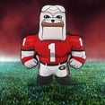 thumbnail image 3 of Bleacher Creatures Georgia Bulldogs Hairy Dawg 24" Mascot Bleacher Buddy, 3 of 4