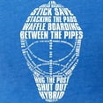 thumbnail image 3 of CafePress - Hockey Goalie Mask T Shirt - Womens Football Shirt, 3 of 4