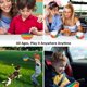 thumbnail image 2 of Rompecabezas de entrenamiento lógico de escritorio de silicona de arcoíris para niños, juguetes de descompresión con prensa, juego de mesa interactivo para padres e hijos brillar Electrónica, 2 of 5