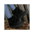 thumbnail image 4 of Women Plain Outdoor Shoes Faux Fur Boot Mid-Calf Snow Boots Warm Comfortable, 4 of 8