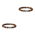 thumbnail image 2 of Pulseras de obsidiana con cuentas de piedra Natural Qarigey Tipo 9 Conjunto, 2 of 6
