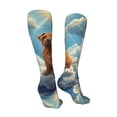 thumbnail image 3 of Naloa Sunshine Cloud Bulldog High Stockings Women Thigh High Stockings Over Knee Long Stockings-One Size, 3 of 8