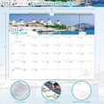 thumbnail image 4 of Calendario MaaiBok 2026-2027, papel de pared, 18 meses, 15 x 29 cm de grosor, 4 of 8