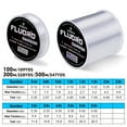 thumbnail image 3 of Ligne de Fluorocarbone Probero 100 m&300 m&500 m, Nylon Transparent à Haute Résistance, Fil Monofilament, Lignes de Pêche au Carbone comme sur l'Image-500 m 0,39 mm-18,5 Lb-8,4 kg, 3 of 6