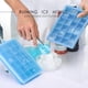 thumbnail image 4 of Bandeja De Cubitos De Hielo Caja De Hielo Cuadrada Bandeja De Hielo De Silicona Flexible Molde De Gelatina Cuadrada Con Tapa Para Gelatina De Queso Puré Moyic HA027388-01, 4 of 7