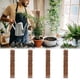 thumbnail image 4 of Fiudx Poste de Musgo de Plástico, Soporte para Plantas de 60 Cm, Diseño Semicilíndrico, Ideal para Plantas Trepadoras, Compatible con Musgo Esfagno, Herramienta de Jardinería de Interior, Juego de 4, 4 of 6