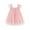Light Pink, variant on Toddler Toddler Girls Party Dress Ruffled Sleeve A-Line Flower Girl Dresses for Wedding Birthday Holiday Formal Occasions(Grey,18-24 Months)