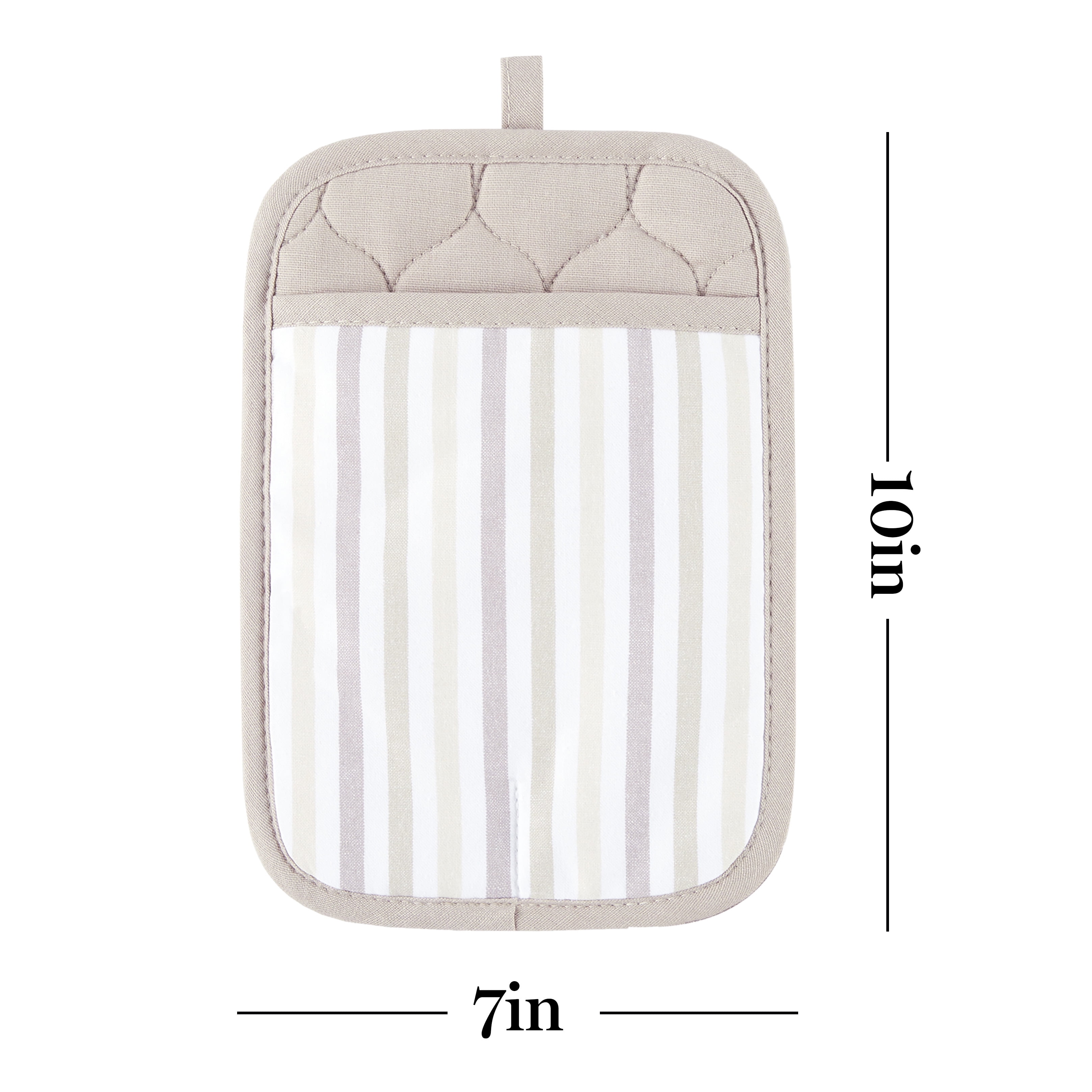 Country Stripe Pot Holder - Fig & Bella