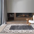 thumbnail image 2 of MDA Home Angel 5'x7' Abstract Modern Fabric Area Rug in Gray, 2 of 4