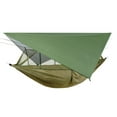 thumbnail image 3 of Hamaca Individual / Doble para Acampar con Mosquitero / Mosquitera Impermeable , 2 Verde 2 DYNWAVEMX Hamacas de senderismo al aire libre, 3 of 8
