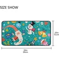 thumbnail image 3 of Dreamtimes Christmas Kitchen Rug, 39"x20" Anti Fatigue Kitchen Floor Mat, Non Slip Waterproof Long Standing Mat Throw Kitchen Runner Rug for Kitchen Washroom Bedroom, 3 of 7