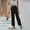 Black, variant on Clearance Under 10$!Casual Sweatpants for Womens Plus Size Fsahion Stylish Casual Zipper Lace-up Solid Color Pants