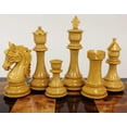 thumbnail image 5 of BLOOD ROSEWOOD STALLION KNIGHT Large Staunton Chess Set Cherry Color STORAGE Brd, 5 of 7