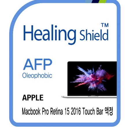 Healingshield Screen Protector Oleophobic AFP Clear Film for Apple Laptop Macbook Pro Retina 2016/2017 Touchbar
