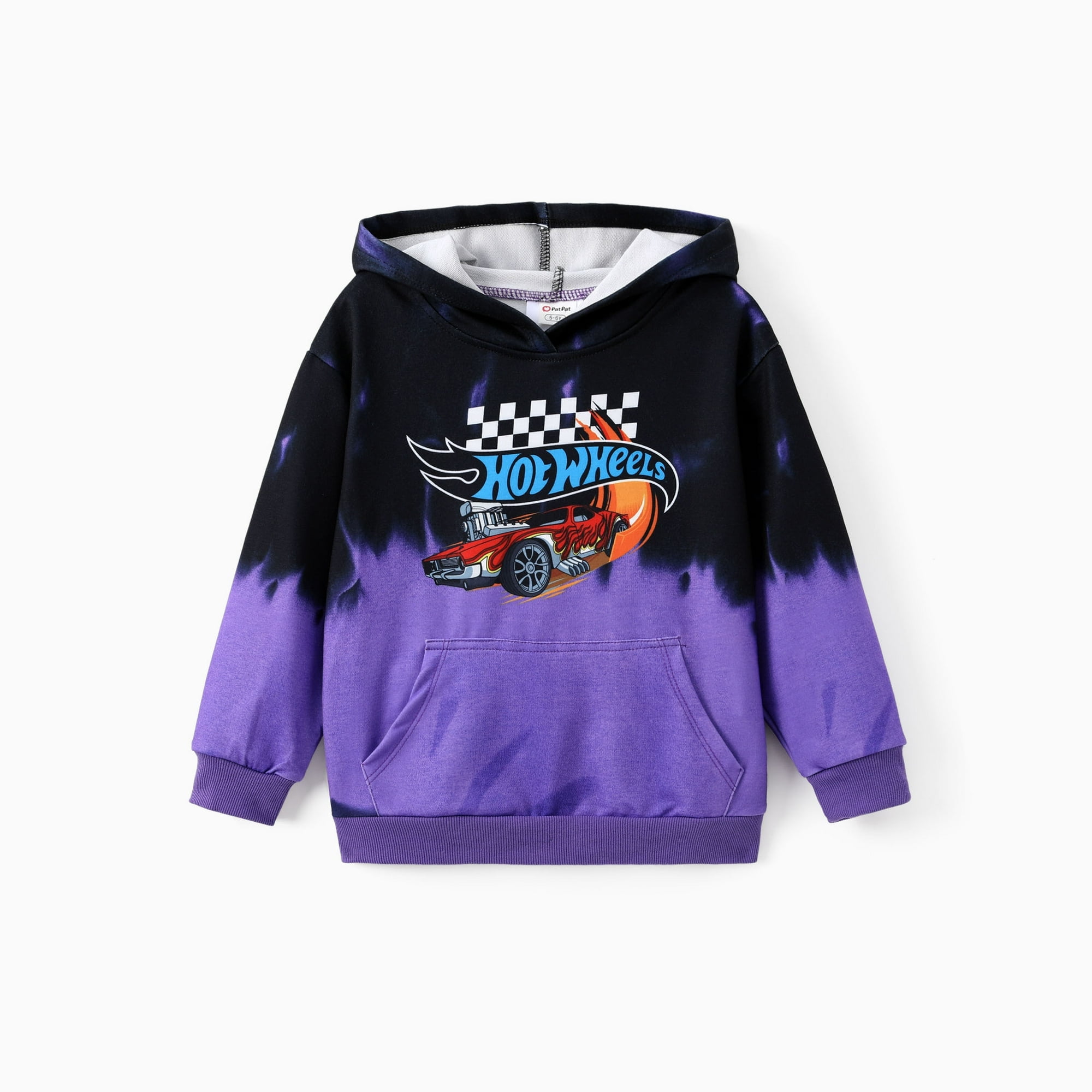 Hot Wheels Boys' 2-Piece Graphic Sweatshirt and Pants Set photo 3