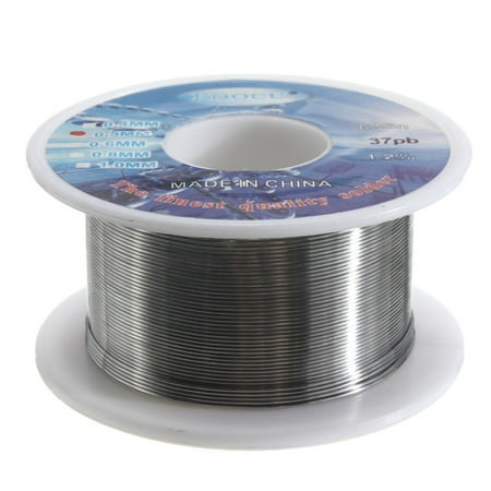 1Pcs 0.5mm 63/37 Rosin Core Tin Lead Line Solder Soldering Welding Iron Rosin Core Solder Wire Reel Wire Flux