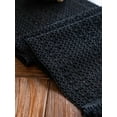 thumbnail image 4 of Hotian Macrame Linen Fall Table Runner with Tassel for Kitchen Dining and Home Decor Black 63" x 11.8", 4 of 5
