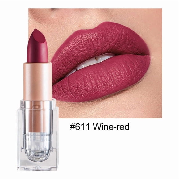 12-color Matte Lipstick Crystal Square Lipstick