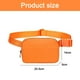 thumbnail image 2 of Bolso de pecho impermeable para deportes al aire libre, para correr, para teléfono móvil, bandolera para hombre y mujer, color naranja, 2 of 5