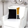 thumbnail image 5 of Parkland Collection Scalic Contemporary Black Pillow Cover With Poly Insert, 5 of 5