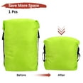 thumbnail image 4 of Uxcell Sac de Compression - Sac de Rangement Imperméable pour Sac à Dos [[Jaune-Vert-25 x 13 Po/ 63 x 34 cm]], 4 of 8