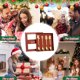 thumbnail image 1 of Árbol de Navidad Tenedor Cuchara Set Postre de dibujos animados Vajilla Caja de regalo (Estilo L) Ehuebsd Libre de BPA, 1 of 6