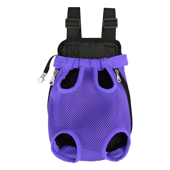 XIRQI Dog Cat Backpack Carrier, Adjustable for Small Medium Dogs, Pet Front Chest Carriers Backpacks, Puppy Sling Backpack, Holder Papoose for Dog Baby Cat Body