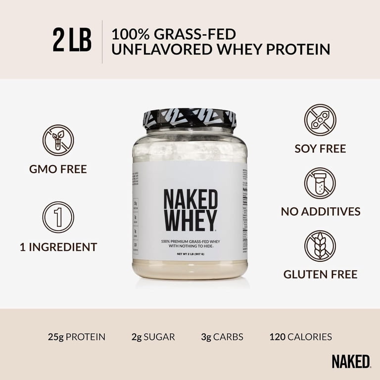 Grass-Fed Whey Protein Powder 2LB