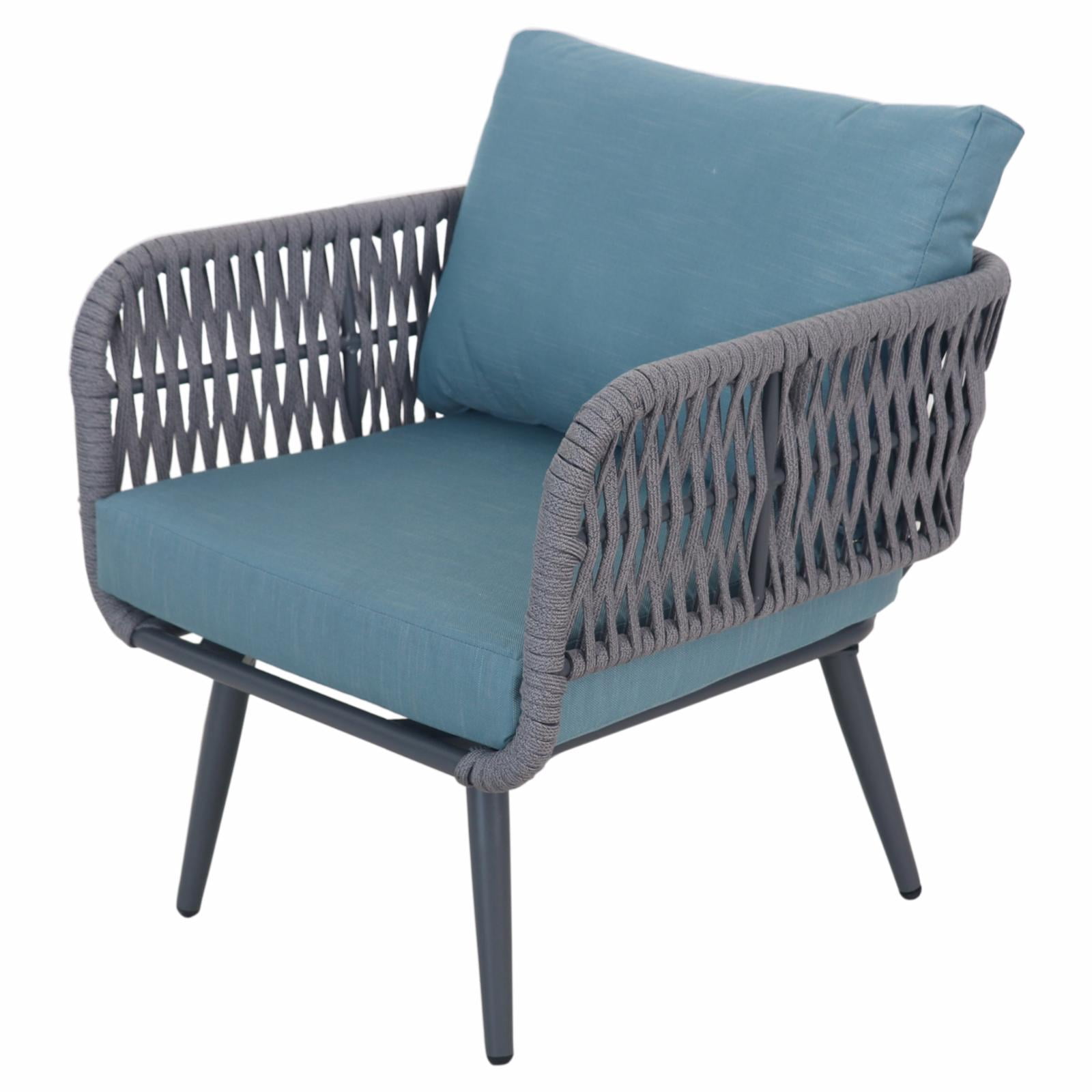 Northlight 4-Piece Caicos Outdoor Patio with Cushions Conversation Set