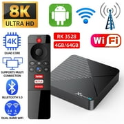 Onemayship X88 Smart TV Box Android 13.0 WIFI 6 RK3528 Quad Core 8K UHD Media Stream Player
