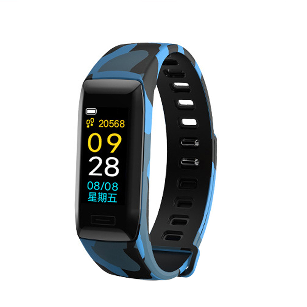 fitness tracker watch with blood pressure and heart rate monitor v7