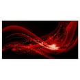 thumbnail image 1 of Designart Dark Red Vector Canvas Wall Art, 1 of 4
