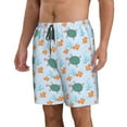 thumbnail image 2 of Naloa Turtles And Goldfish Men's Beach Shorts, Surfing shorts, Swim trunks, Quick Dry Swim Trunks for Surfing Beach Fun - XX-Large, 2 of 9