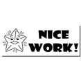 thumbnail image 5 of Large Self-Inking Nice Work Stamp, Trodat Printy 4913, Press and Print Stamping, Impression Size 7/8" x 2-1/4", Up to 10,000 Impressions - Mint Green Ink, 5 of 10