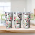 thumbnail image 2 of 20OZ Dog Themed Birthday Tumbler with Handle Straw and Lid Paw Print Coffee Cup for Women Friends Unique Holiday Gifts Fits Car Cup Holders and Ideal for Celebrations, 2 of 6
