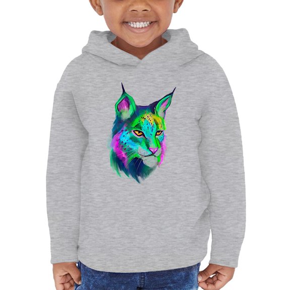 Rainbow Lynx Hoodie Toddler -Rose Khan Designs,  5 Toddler