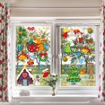 thumbnail image 3 of Pegatina De Ventana De Cristal De Alce Navideño, Calcomanías De Pared De Dibujos Animados, Calcomanías De Navidad Extraíbles De Pvc, Pegatina Autoadhesiva Para Festival 4 Uds. Serendint HA038158-00, 3 of 6
