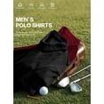 thumbnail image 6 of RICHCOIN Polo Shirts for Men Textured Knit Golf Shirts Casual Short Sleeve Old Money Tops, 6 of 7