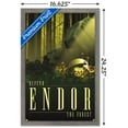 thumbnail image 3 of Star Wars: Endor - See the Forest by Russell Walks Wall Poster, 14.725" x 22.375" Framed, 3 of 6