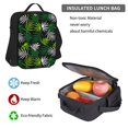 thumbnail image 5 of Pofeuu Tropical Leaves1 Print Backpack Travel Backpacks With Lunch Bag Pencil Bag Set 3 pcs Set Cartoon Backpack, 5 of 7