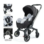 Cochildor Citi 2.0 Pro Baby Stroller, Rear-Facing with 3 Modes, Adjustable Handle, Extendable Seat Panel Standard Stroller, Black