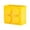 D, variant on Storage Box, 11 Centimeter Cube, with Four Circular Protrusions, Suitable for Storage in Refrigerators, Desktops and Whiteboards