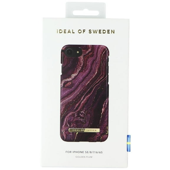 iDeal of Sweden Hard Case for iPhone SE (3rd/2nd Gen) / 8 / 7 - Golden Plum