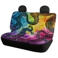 thumbnail image 2 of Uourmeti Car Seat Covers Full Set Automobile Interior Decorate Accessories Polyester, Compatible with SUV Seats Sedan Seats, for Cars Trucks, 2 of 10